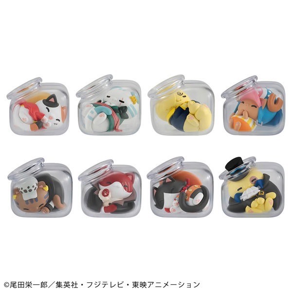 Pre-order : MEGA CAT PROJECT ONE PIECE Good Night Nyan Piece Nyan! Edition (8 pcs) by MegaHouse