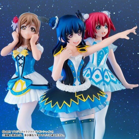 PRE-ORDER : Gasha Portraits Love Live! sunShine! - Water Blue New World Set -