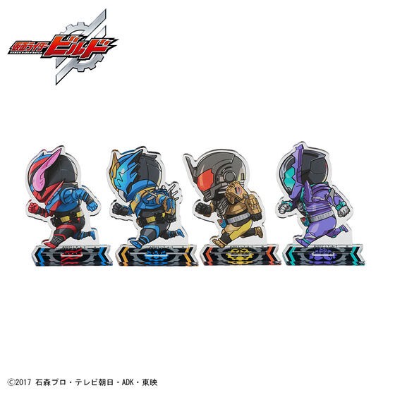 PRE-ORDER : Kamen Rider Build Running Deformed Series Acrylic Stand