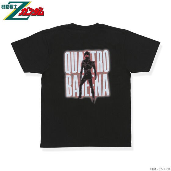 PRE-ORDER : Mobile Suit Gundam Char Aznable / Quattro Bajeena Series T-shirt 1