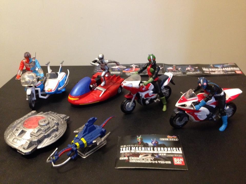 กาชาปอง Mecha Collection Toei Machine Chronicle Gashapon by Bandai (Set of 5)