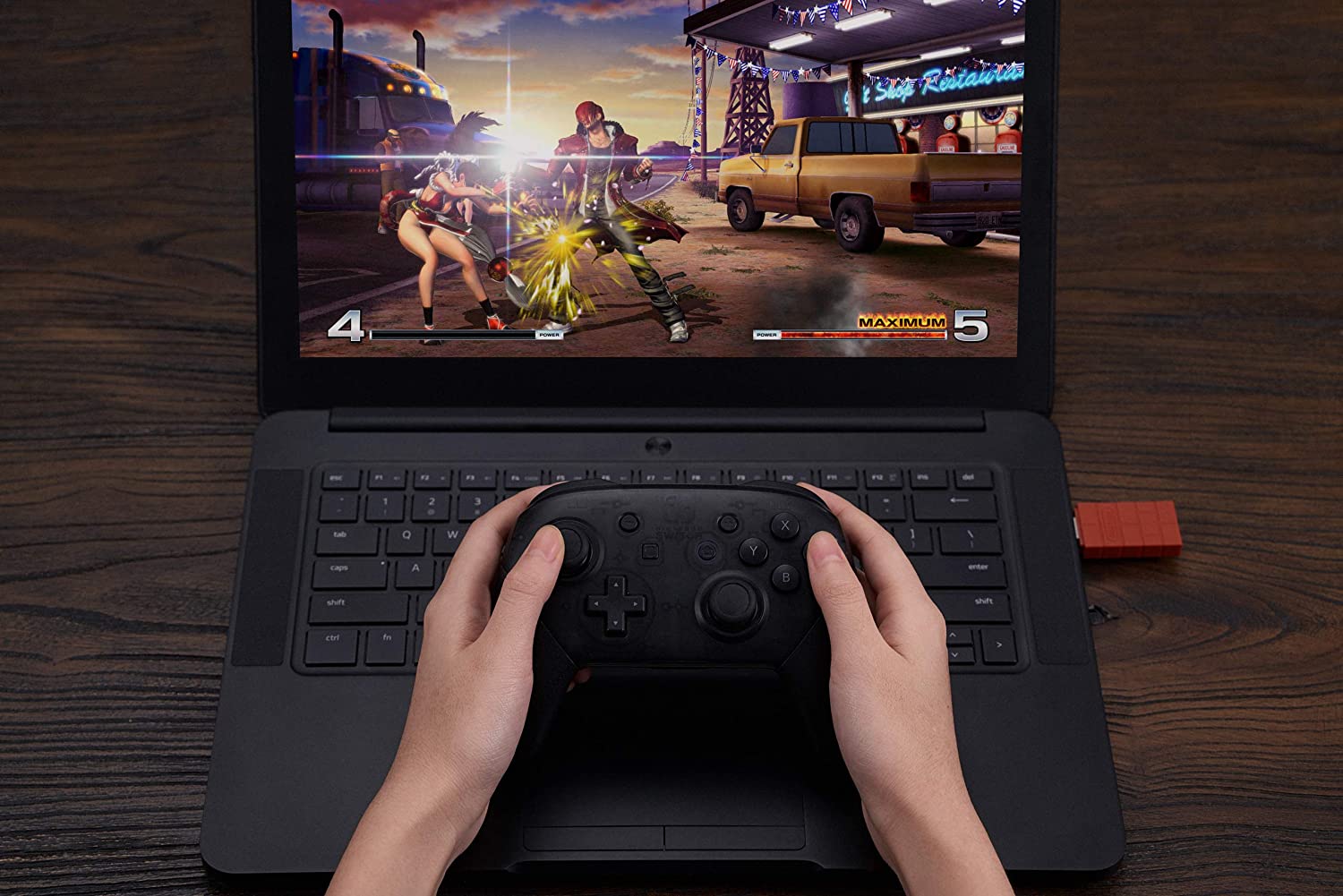 พร้อมส่ง KERRY EXPRESS จาก กทม USB wireless adapter แปลงจอย PS4 / PS5 / Xbox มาใช้กับ Nintendo switch