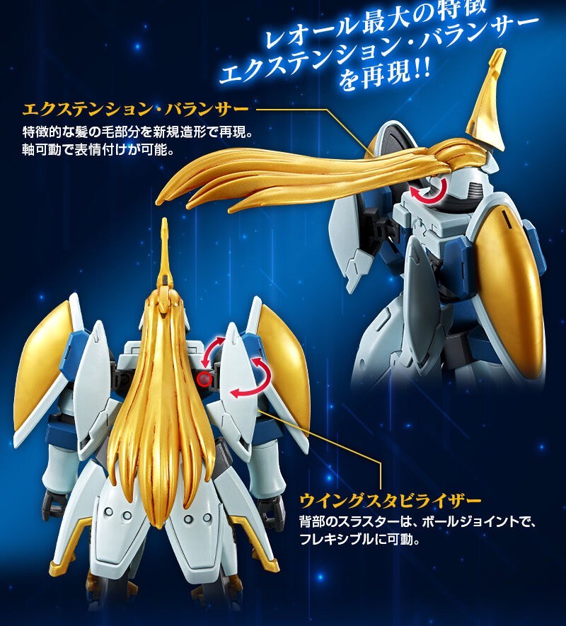 PRE-ORDER : HGAC 1/144 LEO-R Plastic Mode