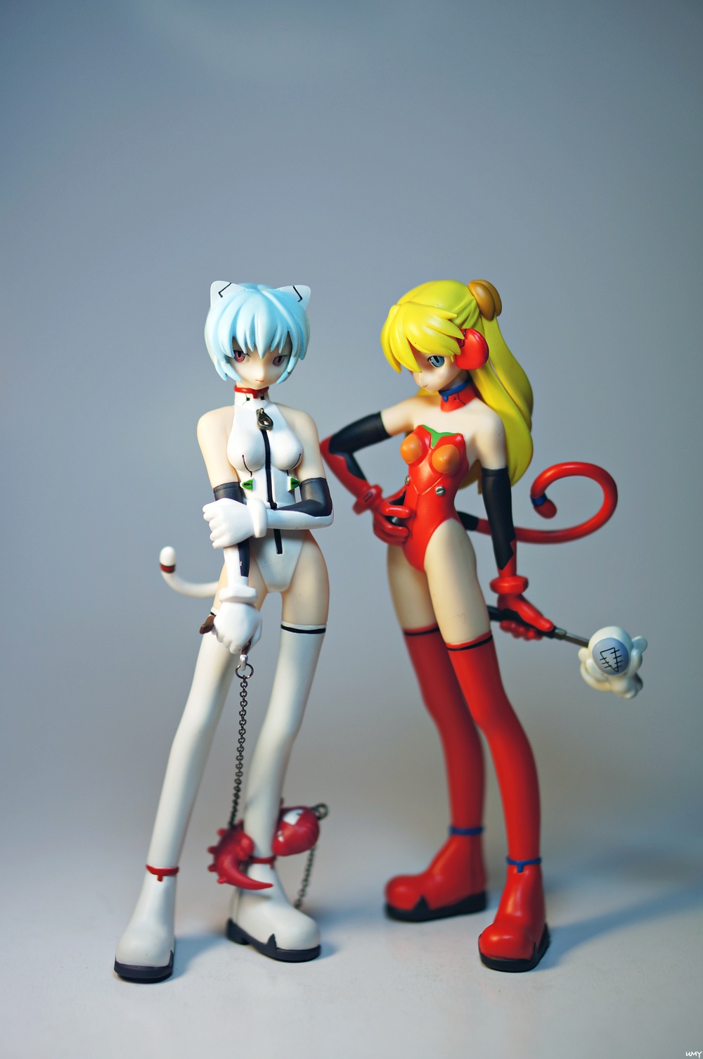 Neon Genesis Evangelion - REI AYANAMI & ASUKA LANGLEY SORYU Grimrock Mix Edition by Kaiyodo