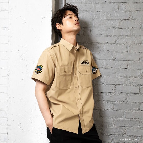 PRE-ORDER : STRICT-G.ARMS "Mobile Suit Gundam 0083 STARDUST MEMORY" Short Sleeve Shirt