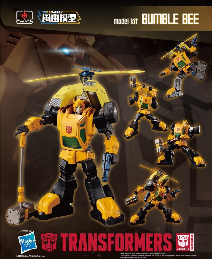 Pre-order : Plastic Model Kit [Furai Model] 04 Bumble Bee by SEN-TI-NEL