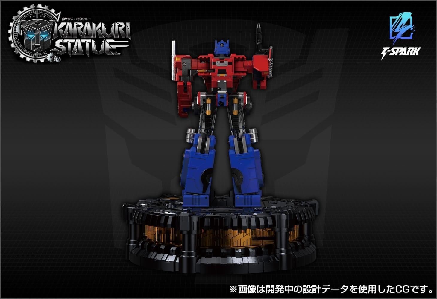 Pre-order : T-Spark Transformers Karakuri Statue KS-01 Convoy / Optimus Prime by Takara Tomy