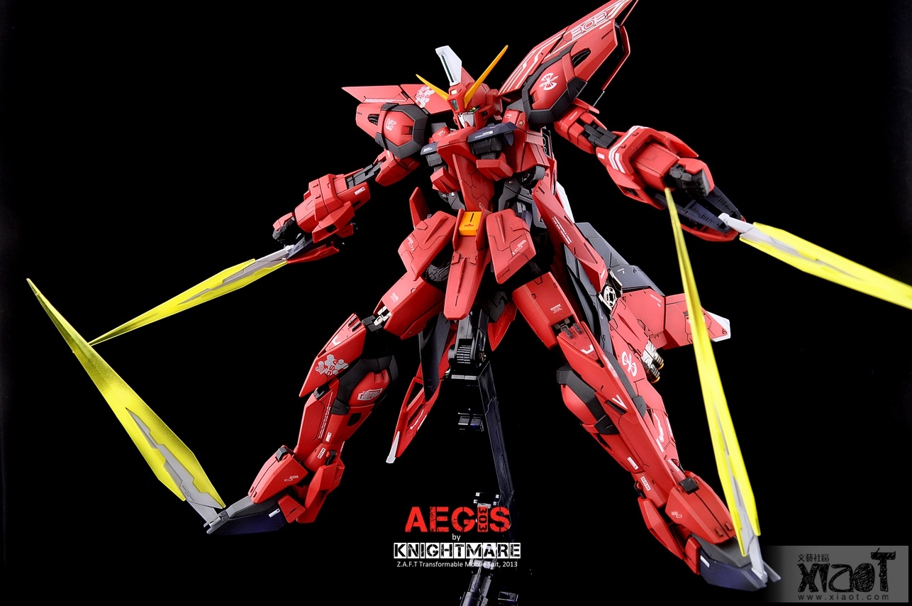 MG 1/100 GAT-X303 Aegis Gundam by Bandai