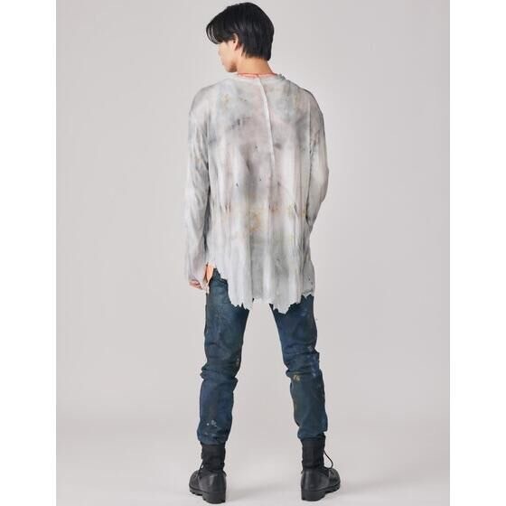 PRE-ORDER : Kamen Rider Gotchard x h.NAOTO Gotchard Daybreak Grunge Style Denim