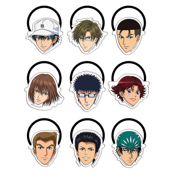 PRE-ORDER : [New Prince of Tennis The Prince Goes Abroad Highlights] Accessory Rubber Collection Complete Set