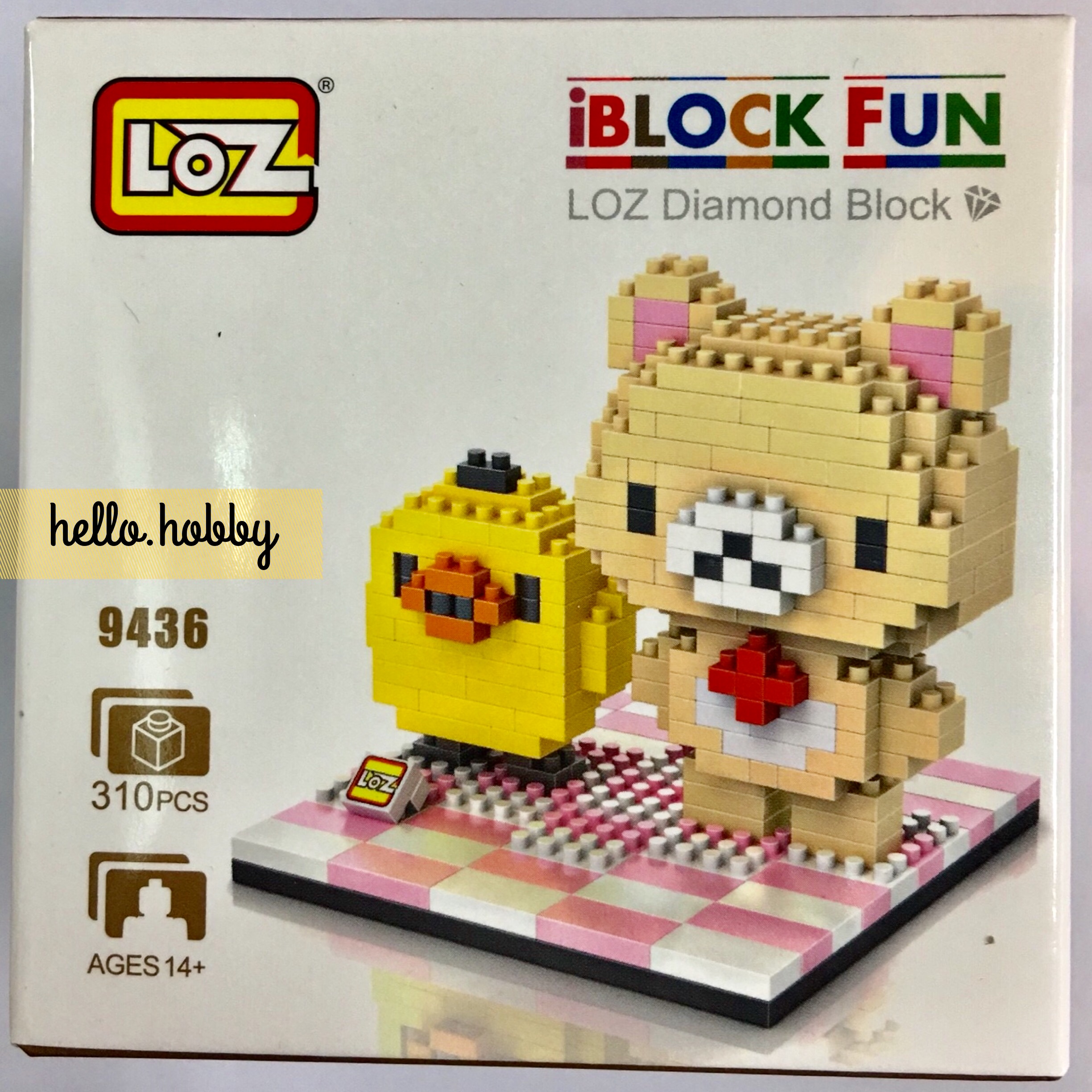 LOZ 9436 Korilakkuma & Kiiroitori 310pcs