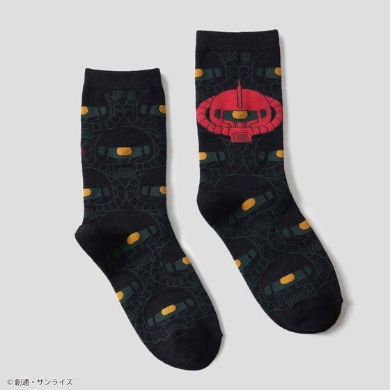 PRE-ORDER : STRICT-G graniph "Mobile Suit Gundam" Mid Socks