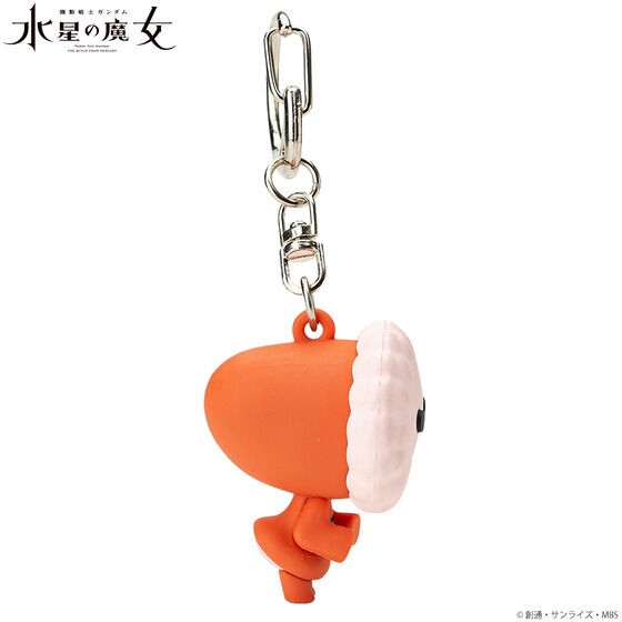 PRE-ORDER : Mobile Suit Gundam The Witch from Mercury Cool-san/Hot-san Three-dimensional Rubber Keychain (2 types in total)