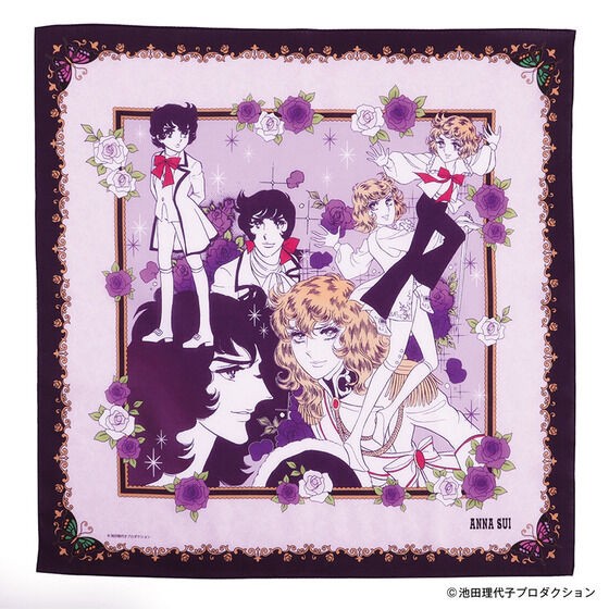 PRE-ORDER : Rose of Versailles ANNA SUI Print Handkerchief