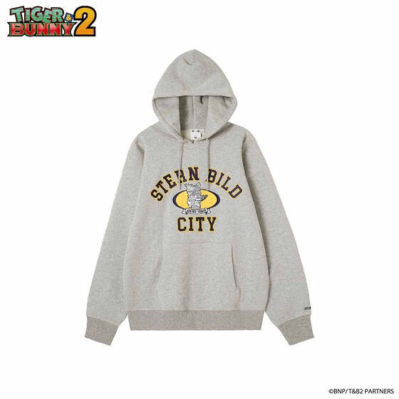 PRE-ORDER : X-girl × TIGER & BUNNY 2 STERN BILD SWEAT HOODIE