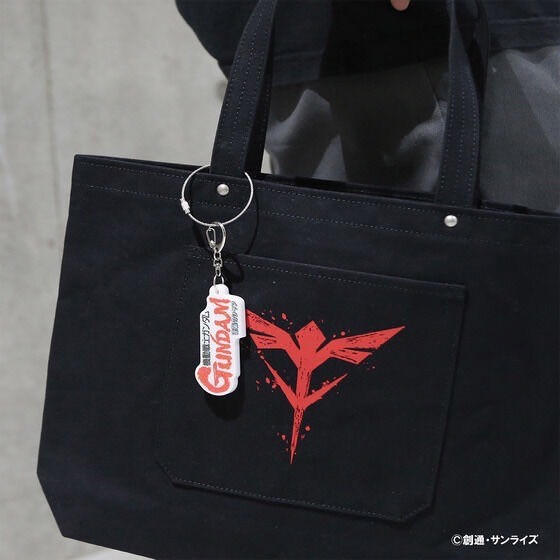 PRE-ORDER : STRICT-G "Mobile Suit Gundam" Title Logo Acrylic Keychain