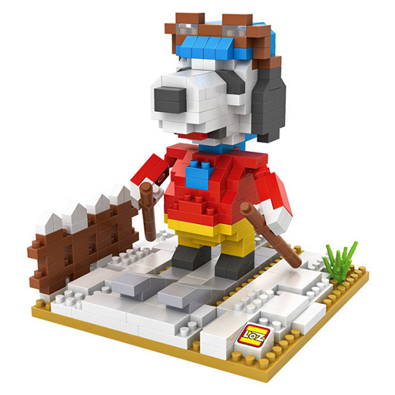LOZ 9524-9527 Snoopy Set