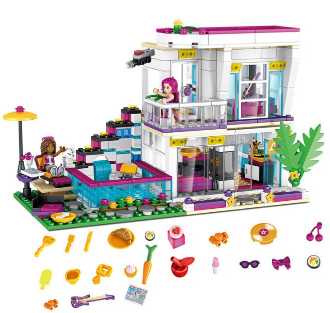 SX 3008 Friends Livi's Pop Star House 760pcs