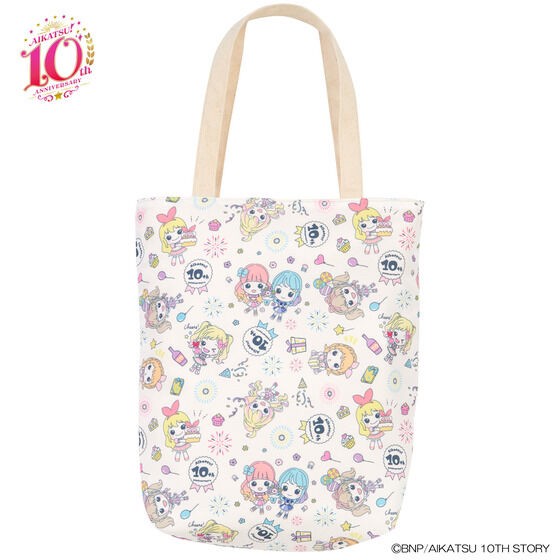 PRE-ORDER : Aikatsu! Series 10th ANNIVERSARY Reversible Tote