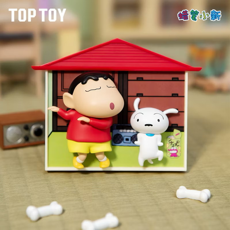 แม่เหล็กติดตู้เย็น ได้ 1ตัว Crayon Shinchan Nohara Family Series Fridge Magnet