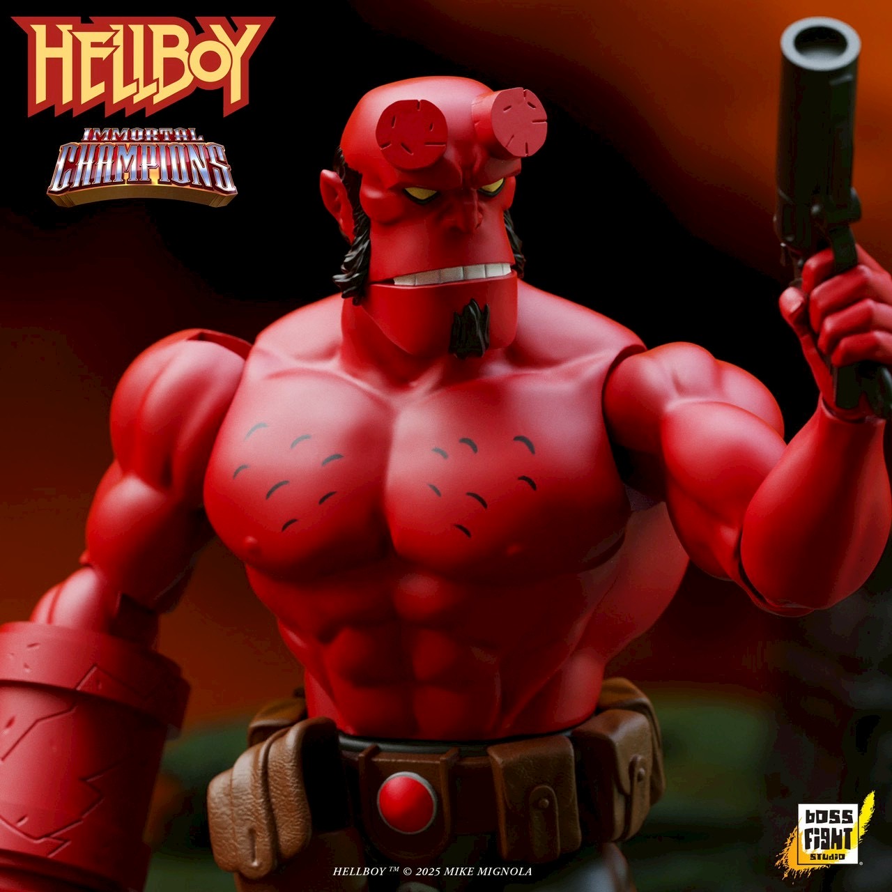 Pre-order : Hellboy Immortal Champions Figure by Boss Fight Studio