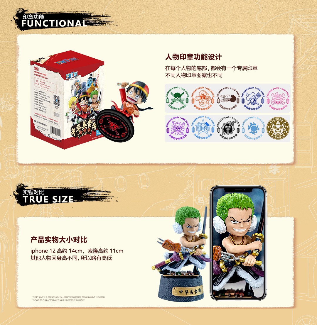 One Piece China Street Food Series By Win Main (Set of 9+2secret)