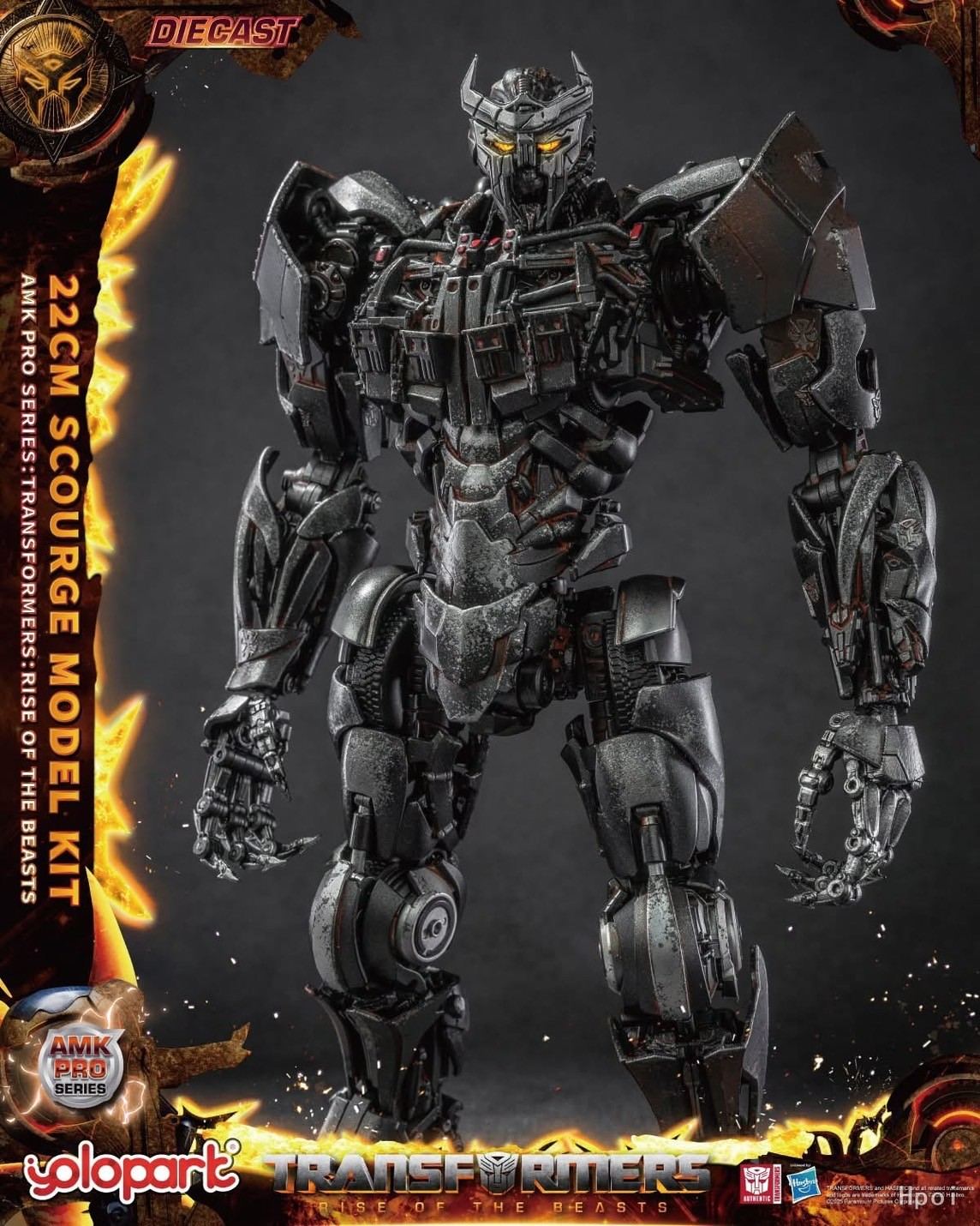 Pre-order : AMK PRO Series Transformers: Rise of the Beasts Scourge Model Kit by YOLOPARK