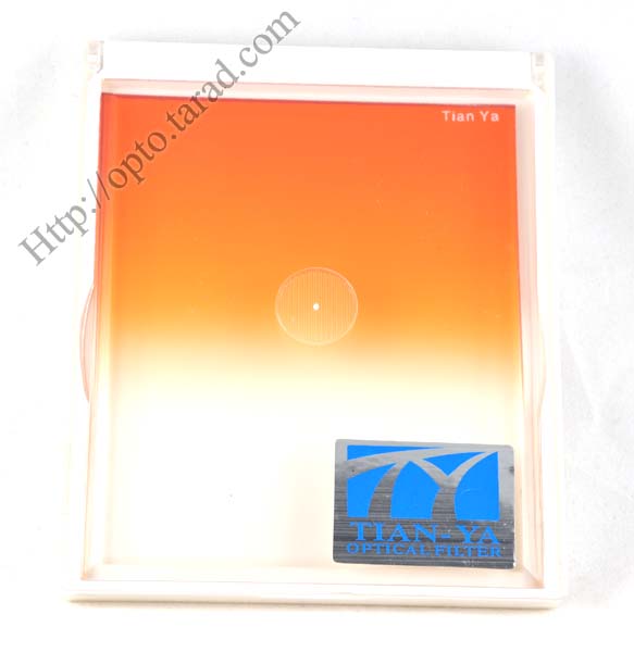 TianYa Gradual Orange Colour For Cokin P Series