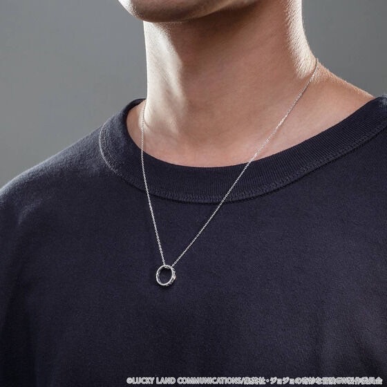 PRE-ORDER : JoJo's Bizarre Adventure Golden Wind x U-TREASURE G・E Ring Necklace/Silver