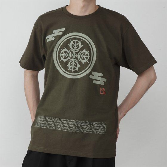 PRE-ORDER : Mobile Suit Gundam Japanese Family Crest T-shirt Zeon Army Mark