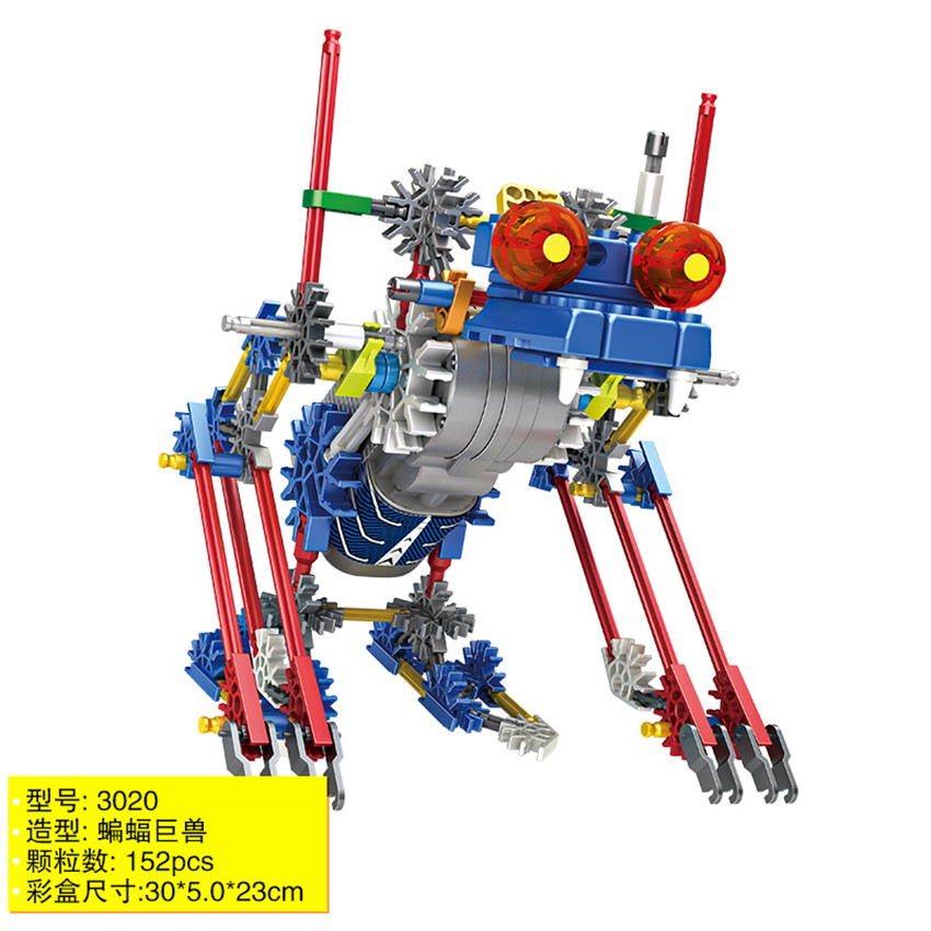 LOZ 3020 Robotic Jungle Bat King 152pcs (มีมอเตอร์เดินได้)