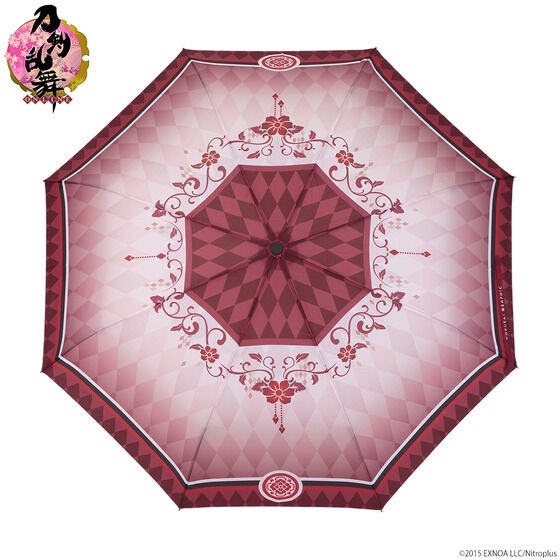 PRE-ORDER : Touken Ranbu -ONLINE- Hokusai Graphic Folding Umbrella 4 Types