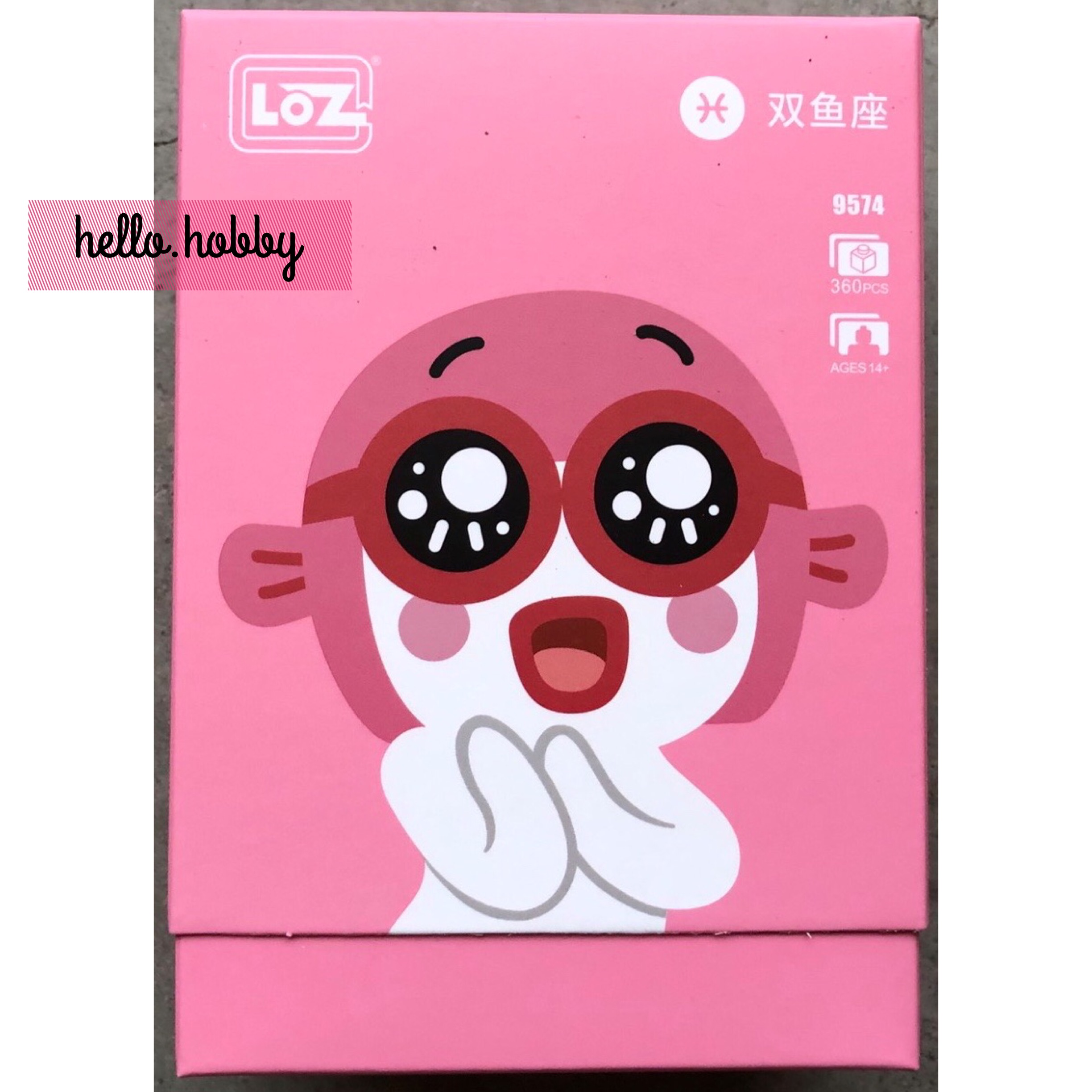 LOZ 9574 Animal Fish 360pcs
