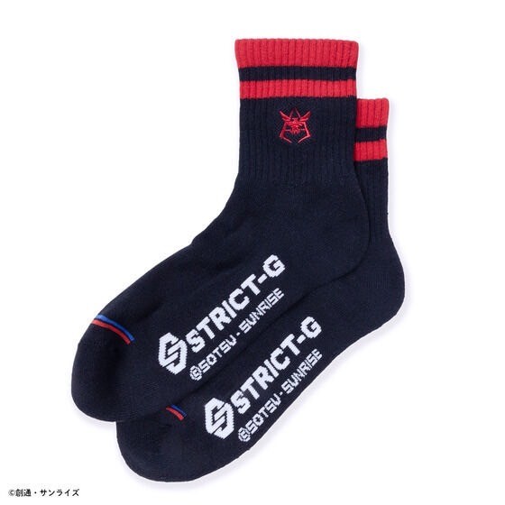 PRE-ORDER : STRICT-G "Mobile Suit Gundam" Basic Line Socks 3P Set