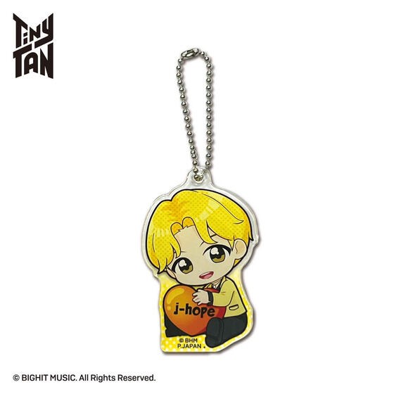 PRE-ORDER : TinyTAN Butter ver. Gyugyutto Acrylic Keychain