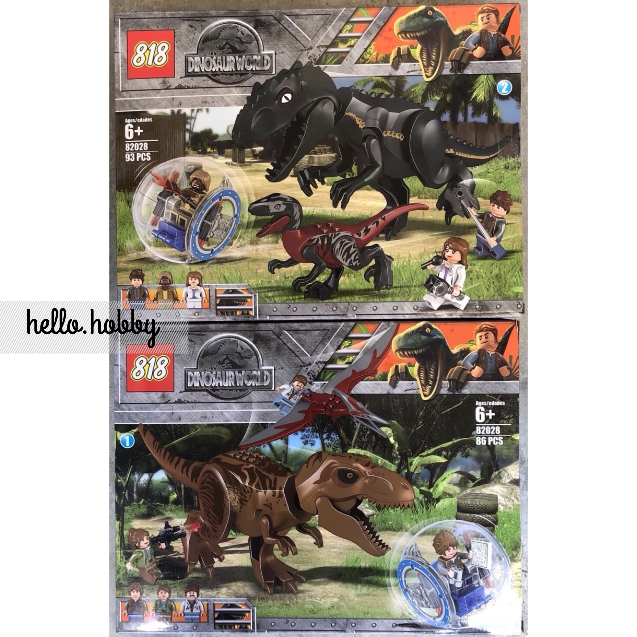 818 82028 1-2 Dinosaur