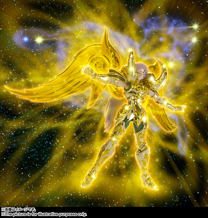 Saint Seiya Saint Cloth Myth EX Aries Mu (God Cloth) w/Initial Release Bonus Item by Bandai