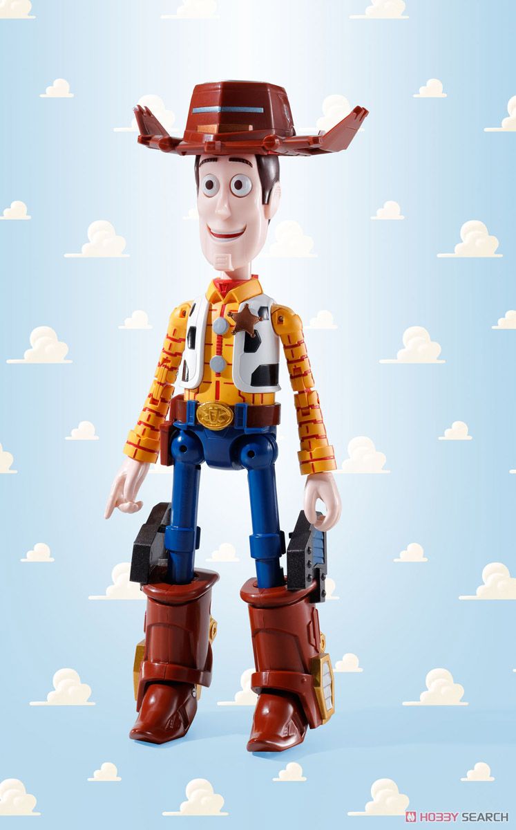 Chogokin TOY STORY Super Combined Woody Robo Sheriff Star
