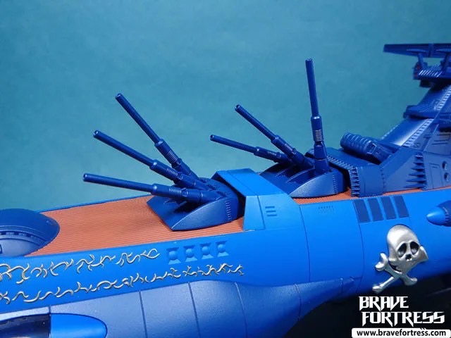 หุ่นเหล็ก Soul of Chogokin - GX-93 Space Pirate Battleship Arcadia - By Bandai