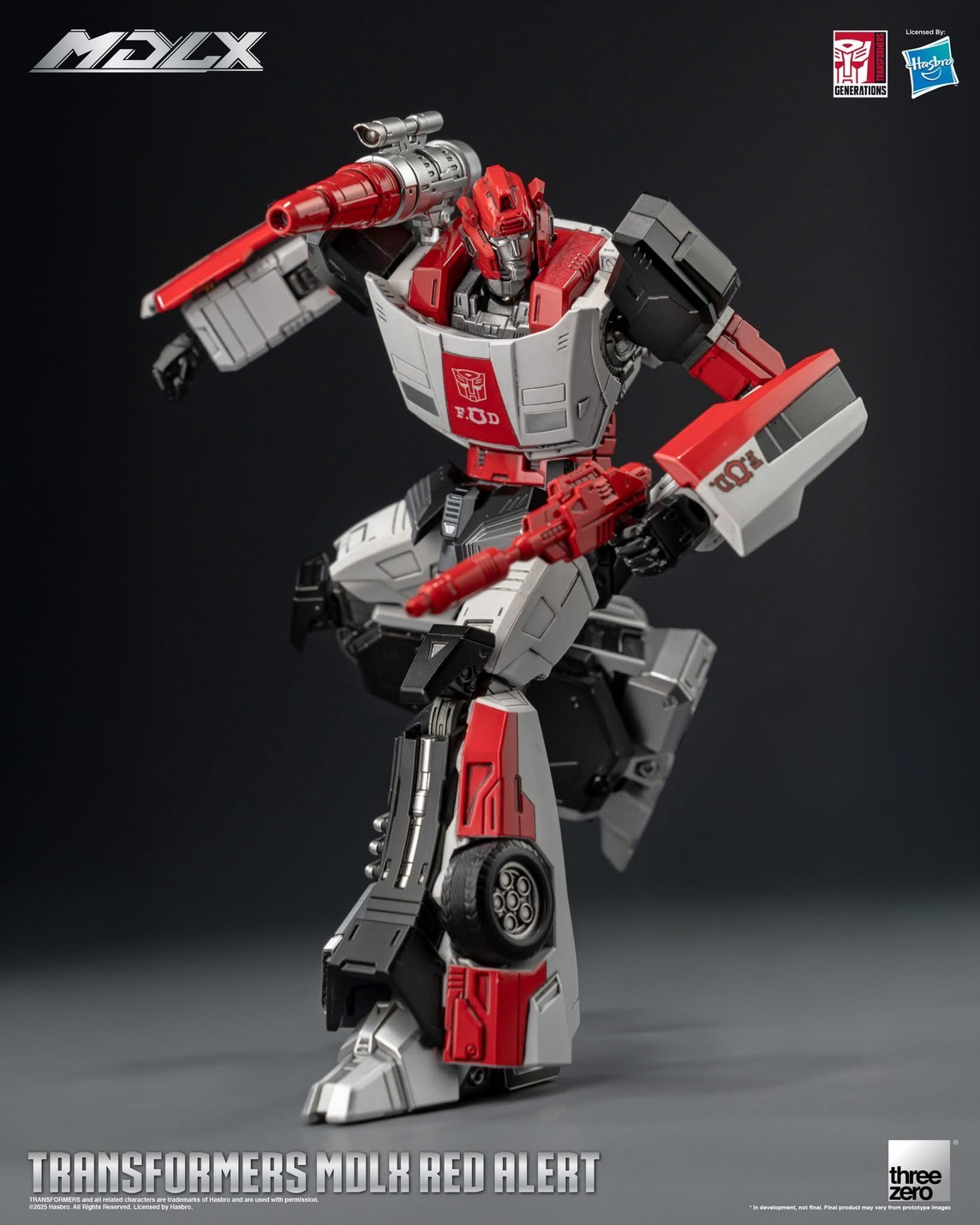 Pre-order : Transformers MDLX Red Alert by Threezero