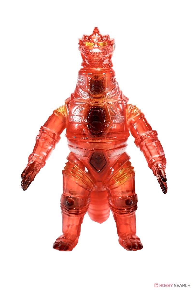 Godzilla - CCP Middle Size Series Godzilla EX Vol.4 Mechagodzilla (1974) Clear Red Ver. Soft Vinyl (Lot JP) by CCP