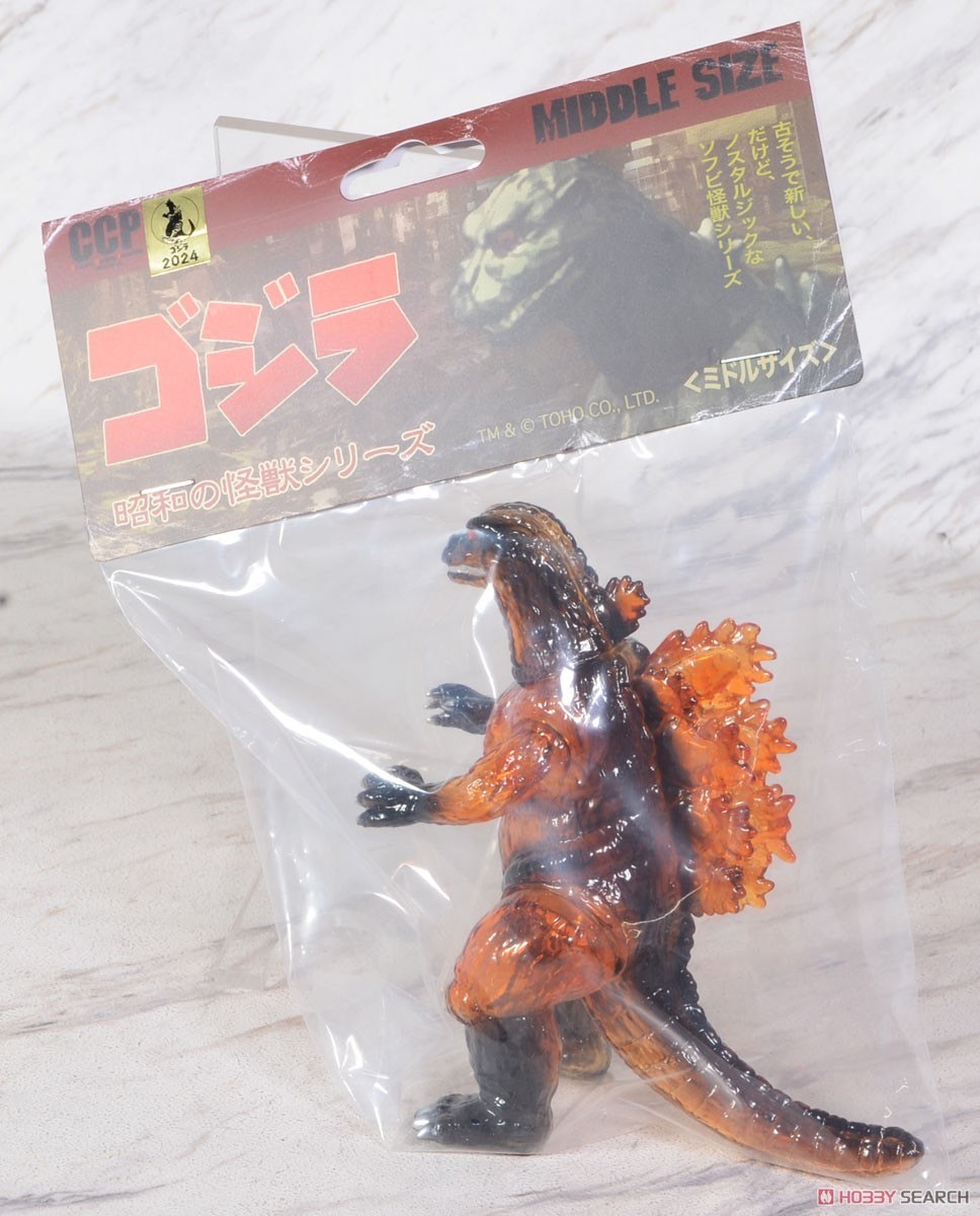 Godzilla - CCP Middle Size Series Vol.9 - Godzilla (1995) Clear Standard Ver. by CCP (Lot JP)