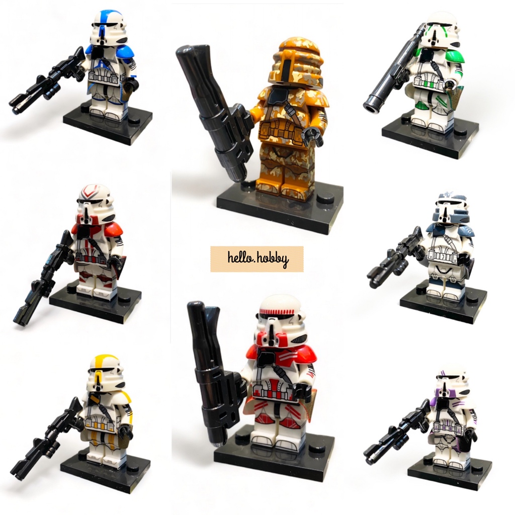 มินิฟิกเกอร์ G0131 - Star Wars - Airborne Troopers