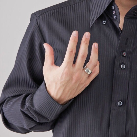 PRE-ORDER : Kamen Rider Gavv Kamen Rider Valen/Hanto Karakida SILVER925 Ring