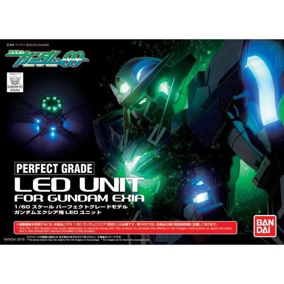 PRE-ORDER : PG 1/60 LED UNIT FOR GUNDAM EXIA PLASTIC MODEL