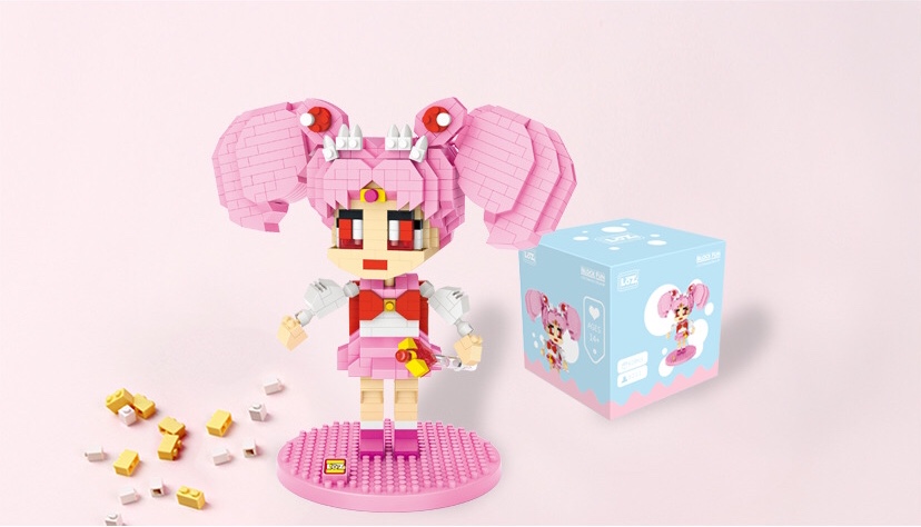 LOZ 9211 Sailor Moon Little Usagi 610pcs