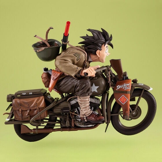 PRE-ORDER : Desktop Real McCoy EX DRAGON BALL Z SON GOKU & Bike