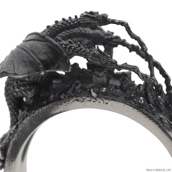 PRE-ORDER : Godzilla King Ghidorah Silver Ring