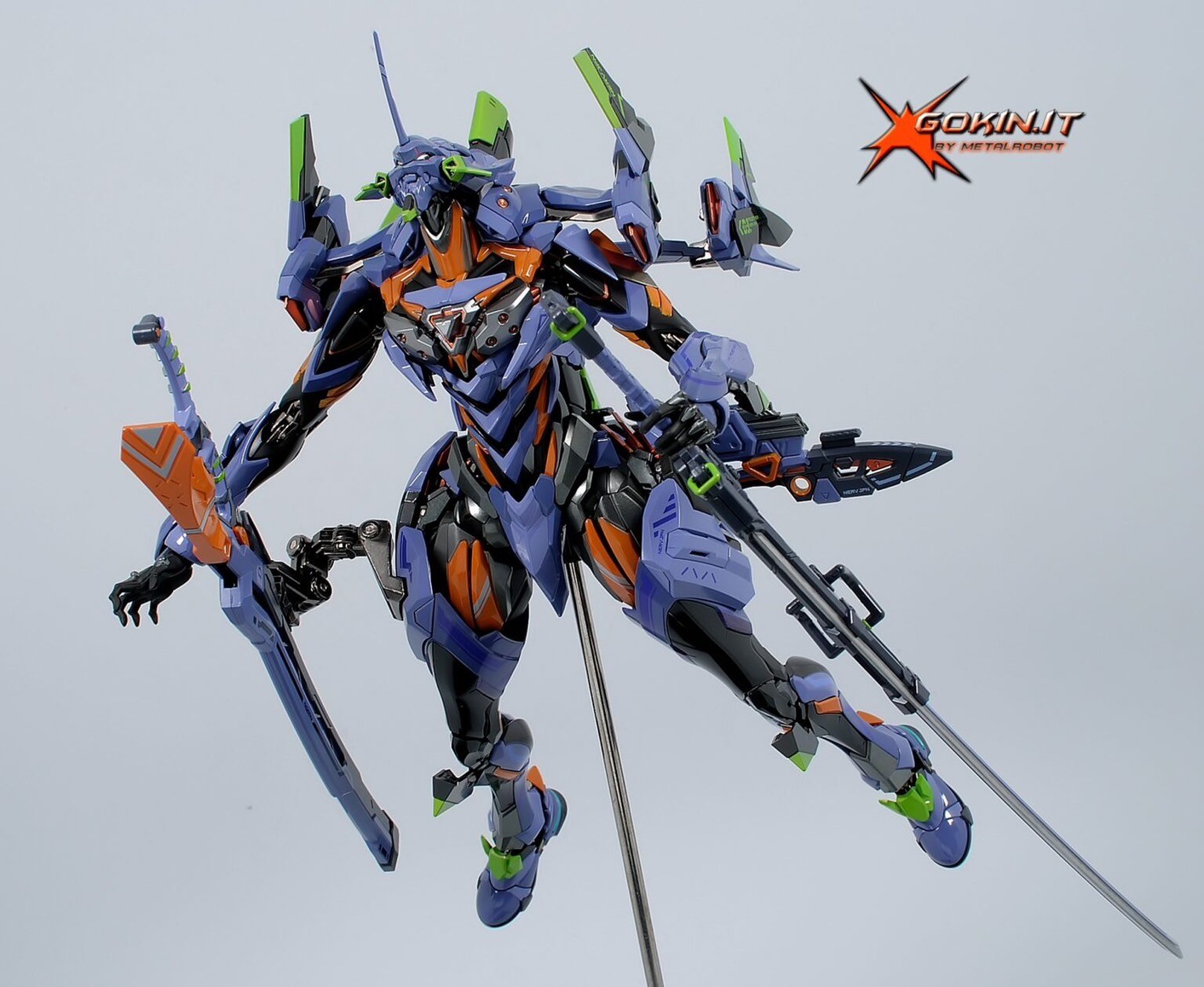 MORTAL MIND Series Evangelion Anima Evangelion Unit-01 Final Model Diecast Action Figure by CCS TOYS