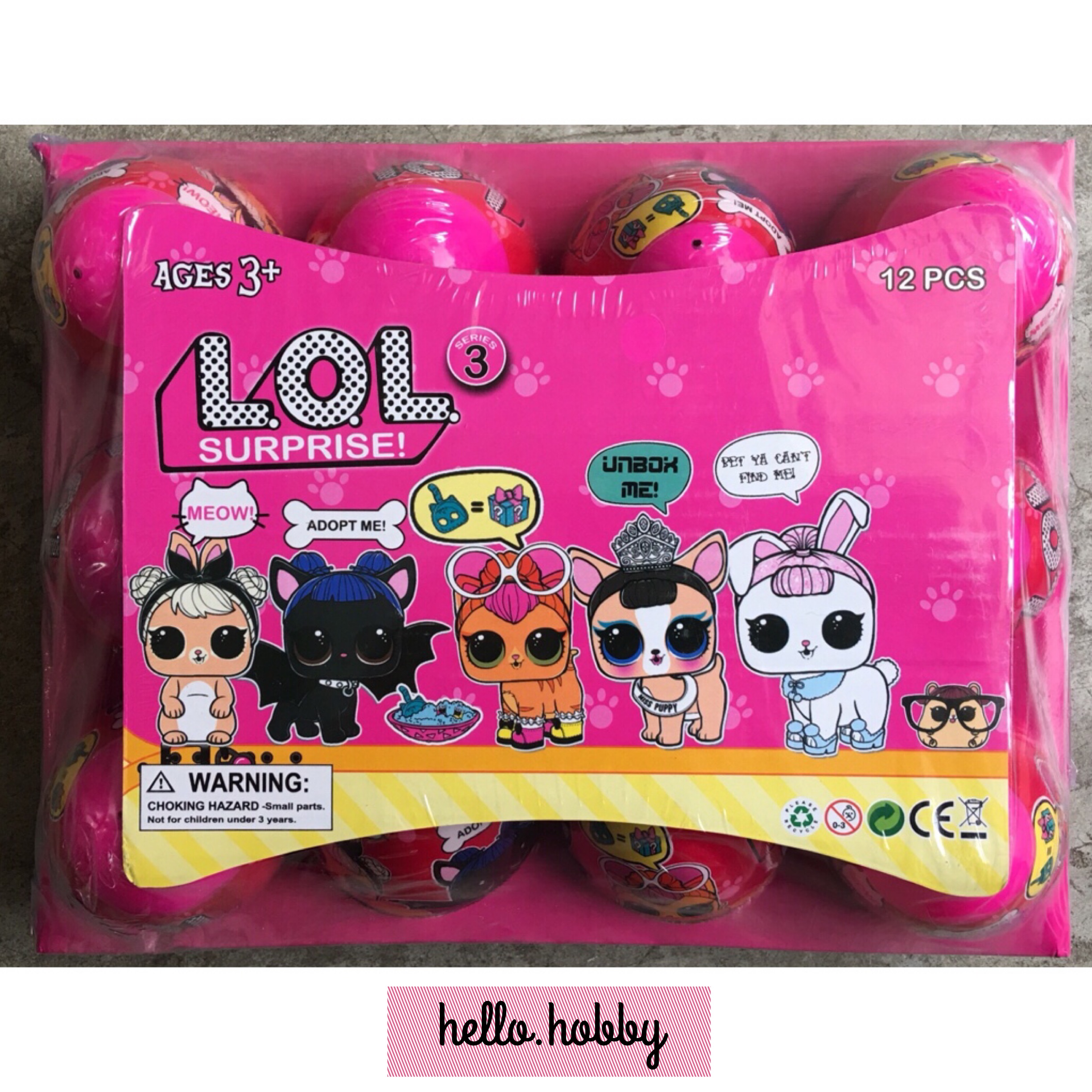 Surprise Egg L.O.L Series 3 Pet Series